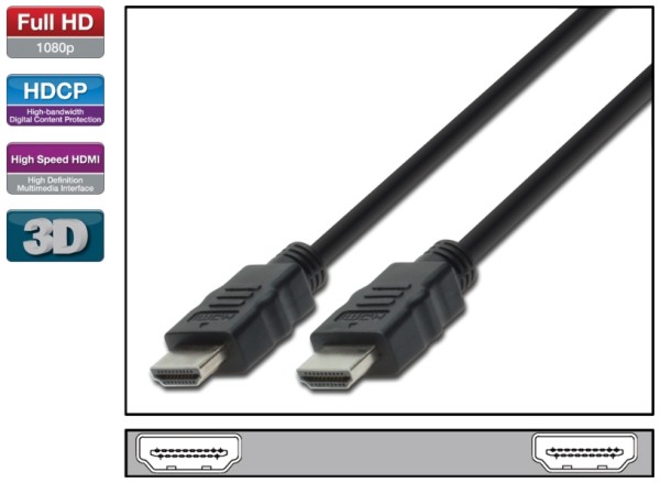 HDMI A ST to ST 2m Full HD