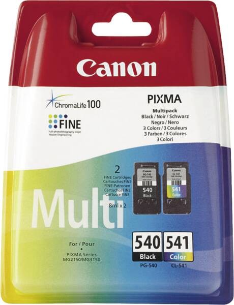 Canon Tintenpatrone PG-540/CL-541 Multipack 5225B006