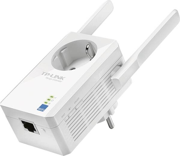 TP Link TL-WA860RE - 300 Mbit/s Wi-Fi Range Extender mit integrierter Steckdose