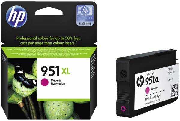 HP 951XL Tintenpatrone Magenta CN047AE