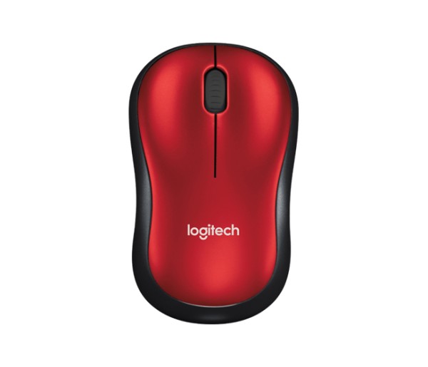 Logitech Wireless Mouse M185 red retail