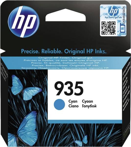 HP 935 Tintenpatrone Cyan C2P20AE