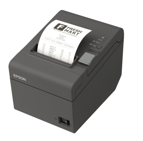 Epson TM-T20III, USB, Ethernet, 8 Punkte/mm (203dpi), schwarz Thermodrucker