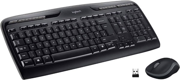 Logitech MK330 Wireless Combo Tastatur, Maus, schwarz