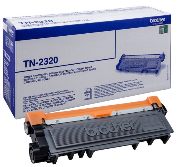 Brother TN-2320 schwarz Toner ca. 2600 Seiten