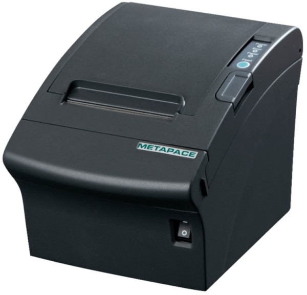 Metapace T-3 USB, Ethernet (LAN) Cutter schwarz Thermodrucker