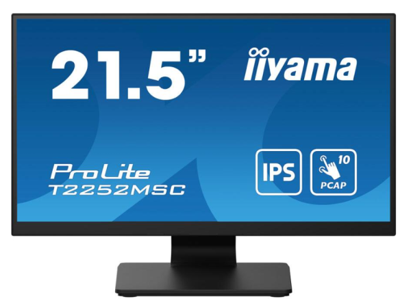 IIYAMA 54.5cm (21,5") T2252MSC-B2 16:9 M-Touch HDMI+DP