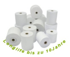 Bonrolle, Longlife Thermopapier, 80mm x 76mm x 80m x 12mm Epson-Zertifiziert