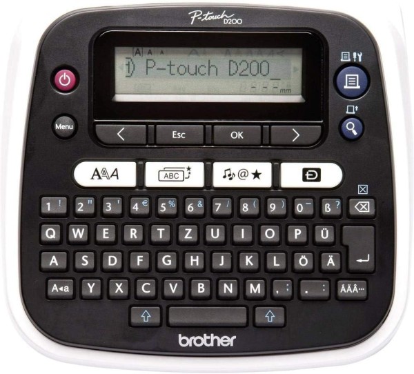 Brother P-Touch Gerät PTD200BW