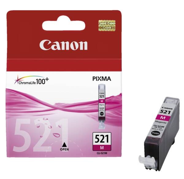 Canon Tintenpatrone CLI-521 Magenta 2935B001