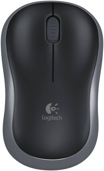 Logitech M185 Wireless Mouse Grau