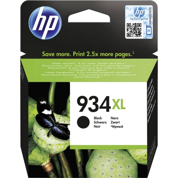 HP 934 XL Tintenpatrone Schwarz C2P23AE