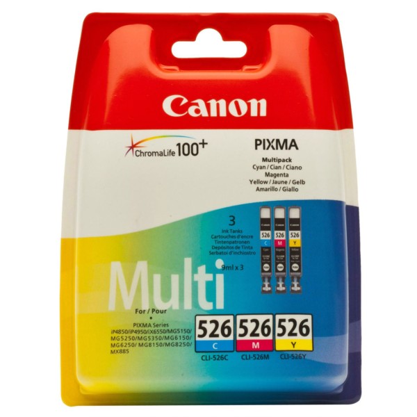 Canon CLI 526 C/M/Y Multipack